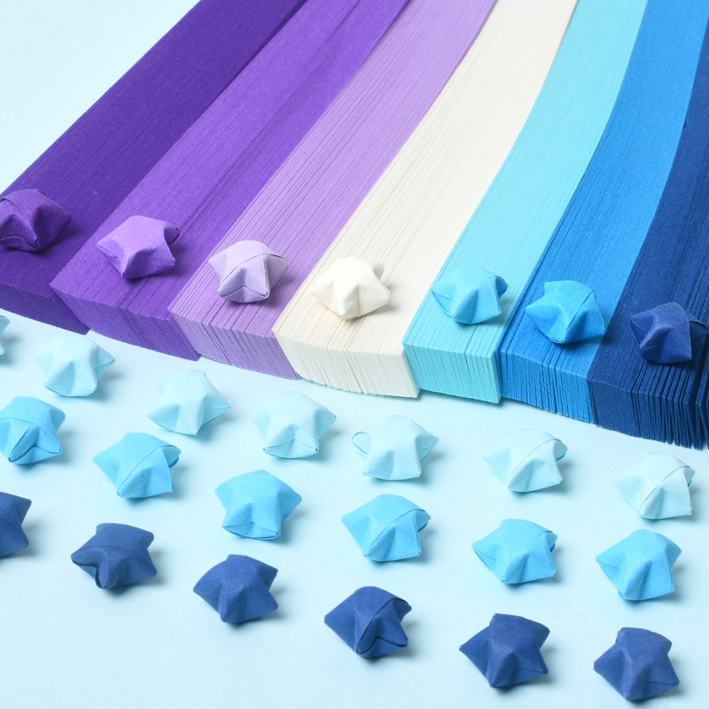 540 Sheets Star Origami Paper  - Art Craft Halloween recension och pris