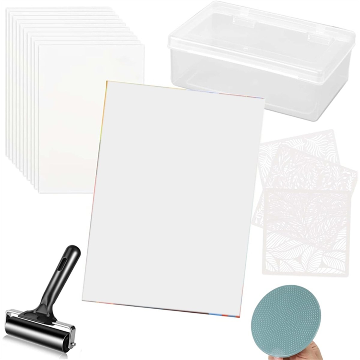 A77K Reusable Gel Printing Pla - Art X Craft recension och pris