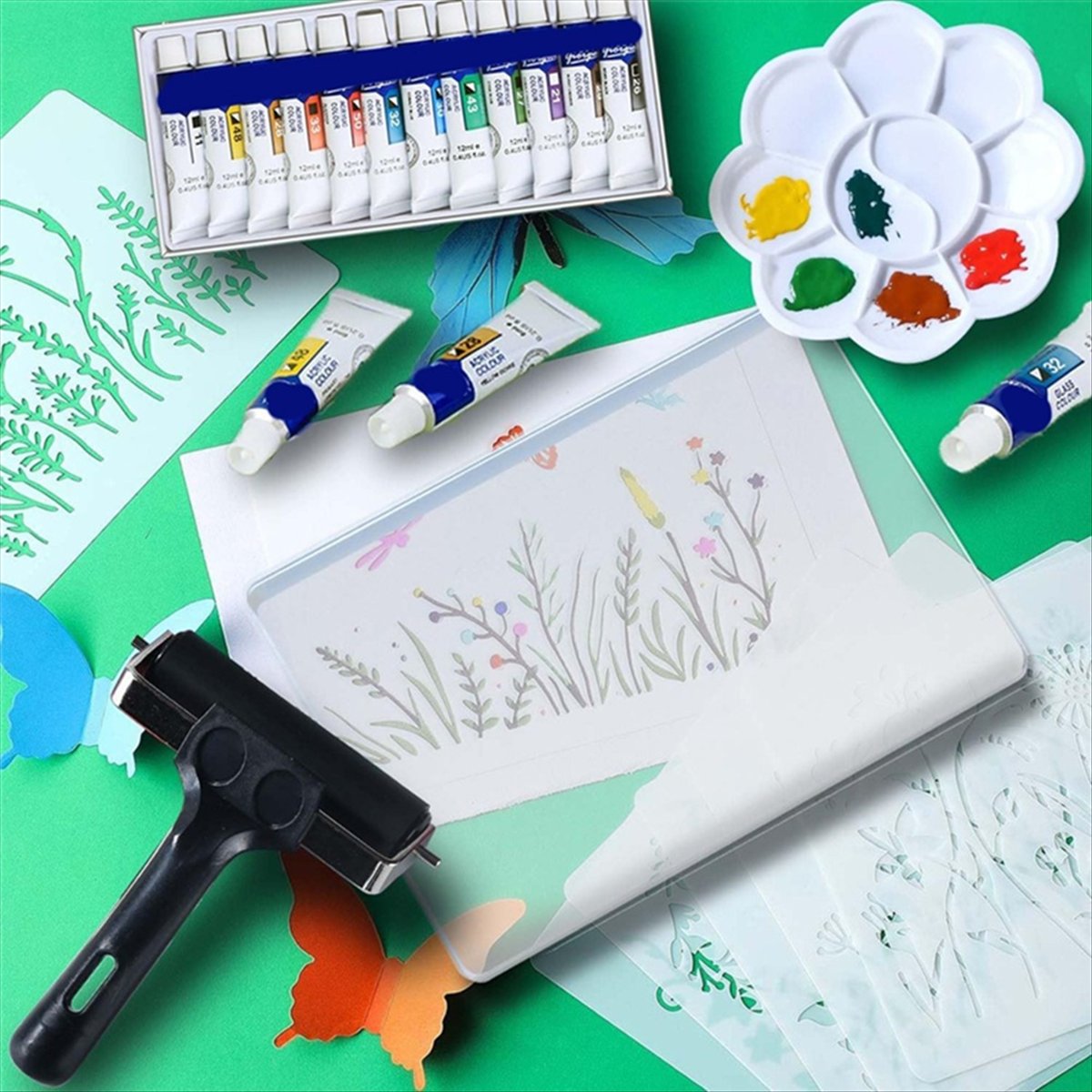 A77K Reusable Gel Printing Pla - Art X Craft recension och pris