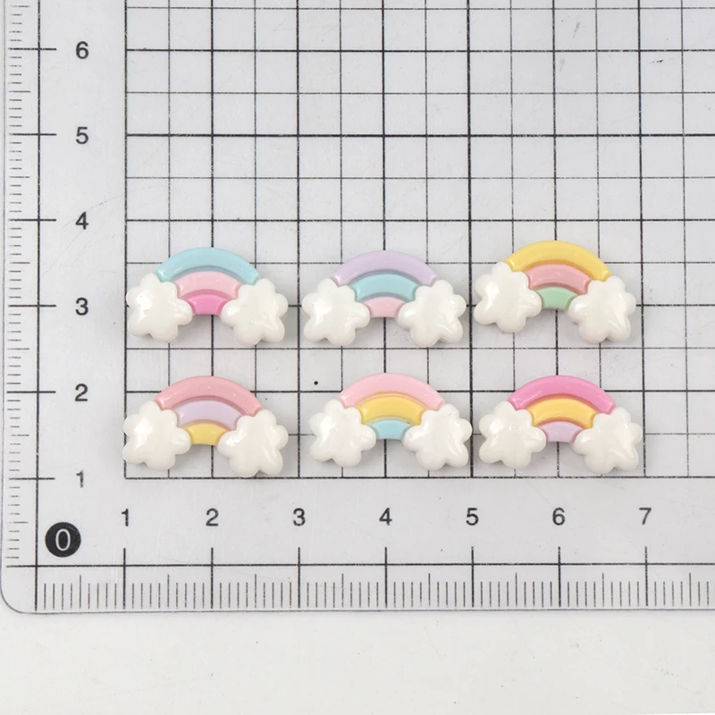30Pcs/300pcs Mini Resin Rainbo - Art Craft 6 Year Old recension och pris