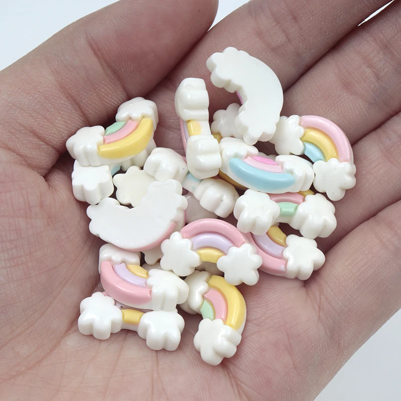30Pcs/300pcs Mini Resin Rainbo - Art Craft 6 Year Old recension och pris