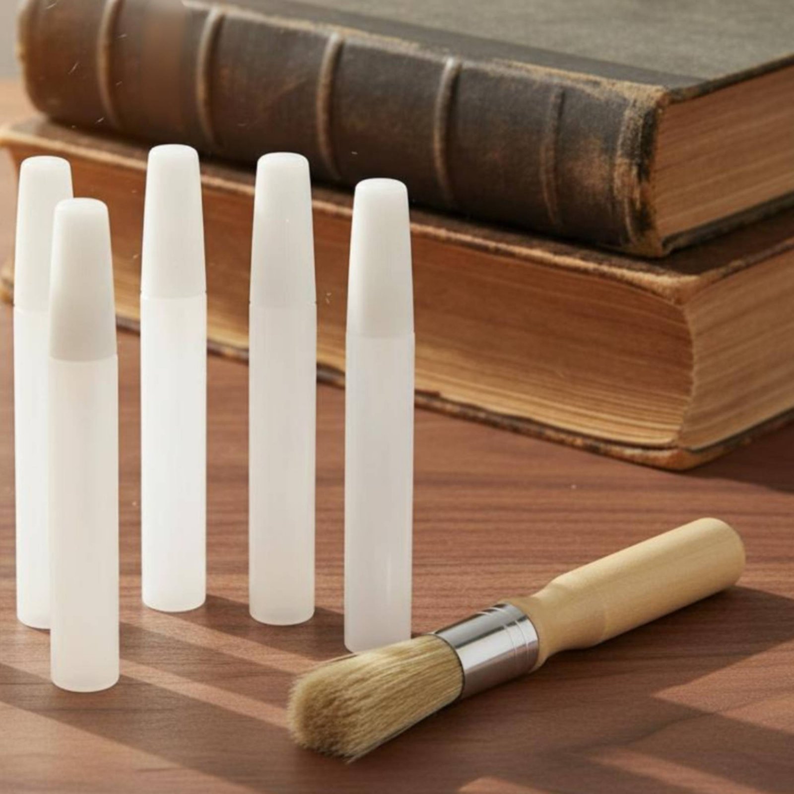6 Pieces Book Glue and Brush S - Bookbinding Supply Kit recension och pris