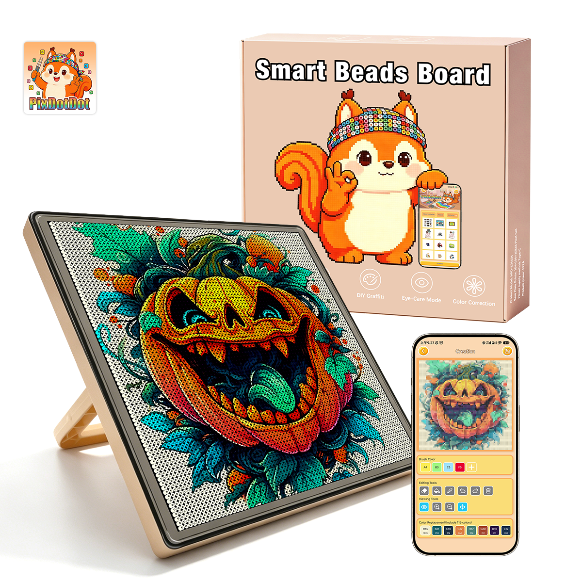 Smart LED Bead Art Board with  - Craft Art Set recension och pris