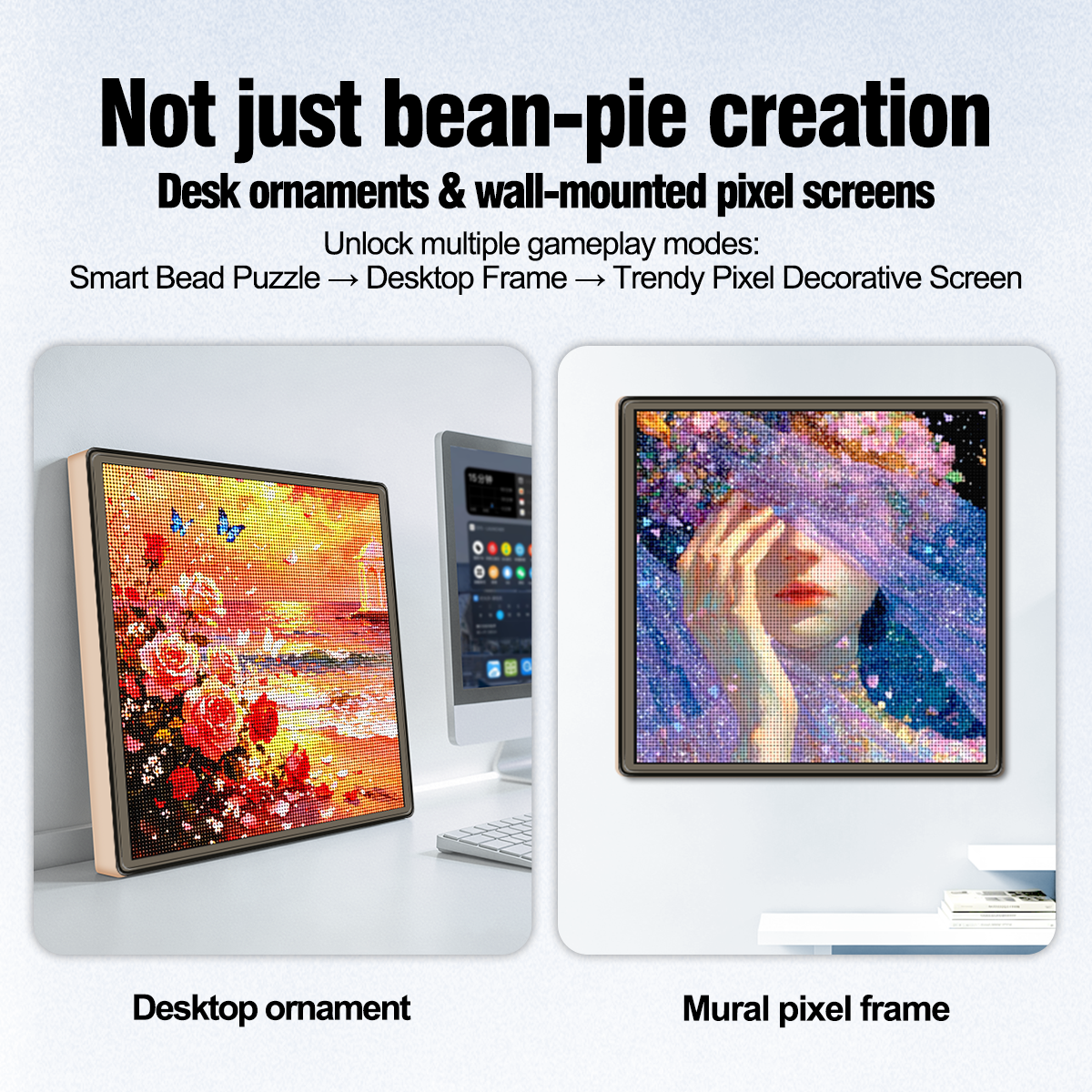 Smart LED Bead Art Board with  - Craft Art Set recension och pris