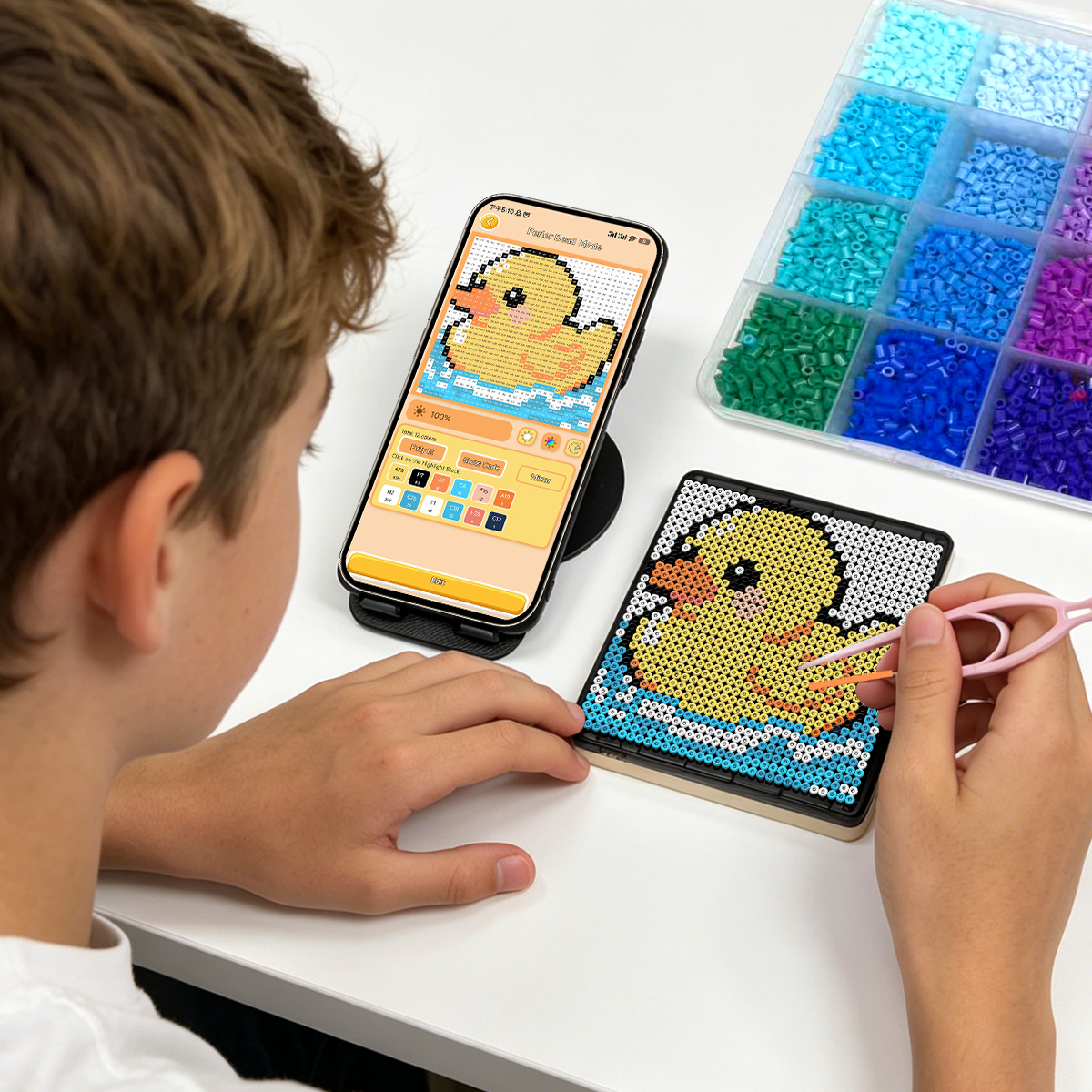 Smart LED Bead Art Board with  - Craft Art Set recension och pris