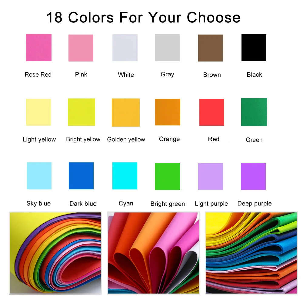 18 Colors 2mm Thick Colorful   - Art Craft Halloween recension och pris