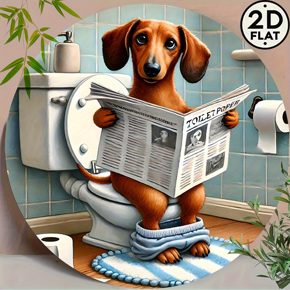 2D flat 1pc retro humorous Dac - Art Craft Movement recension och pris