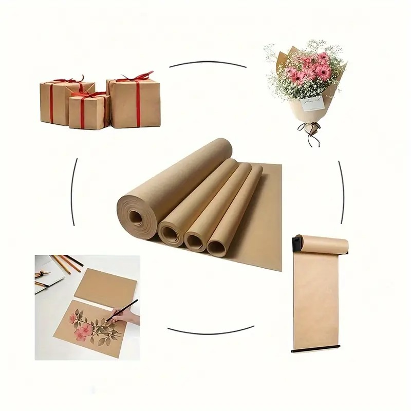 yes38CM X 5/10M Brown Kraft Pa - Art X Craft recension och pris