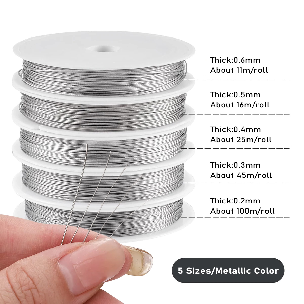0.2-0.6mm Flexible Anti-Rust S - Art Craft Wire recension och pris