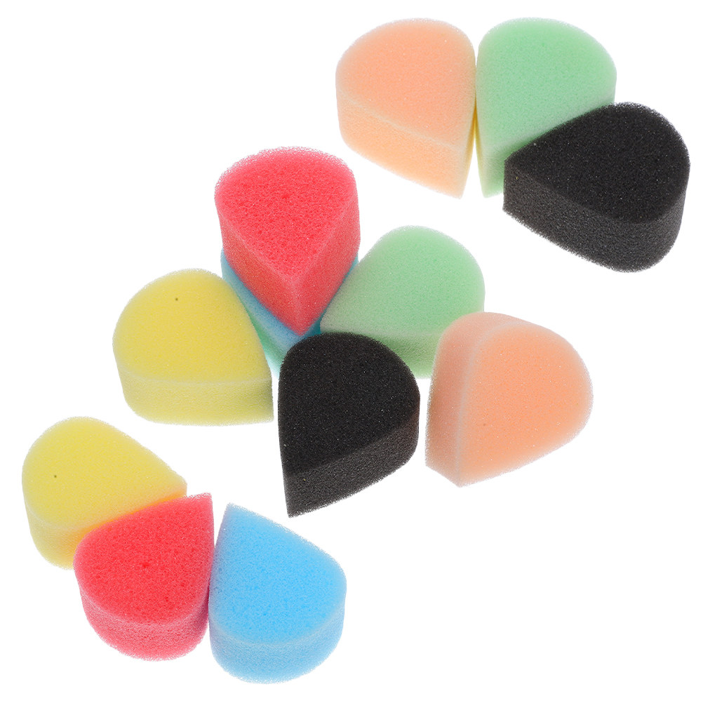 12Pcs Face Paint Sponges Water - Art Craft Halloween recension och pris