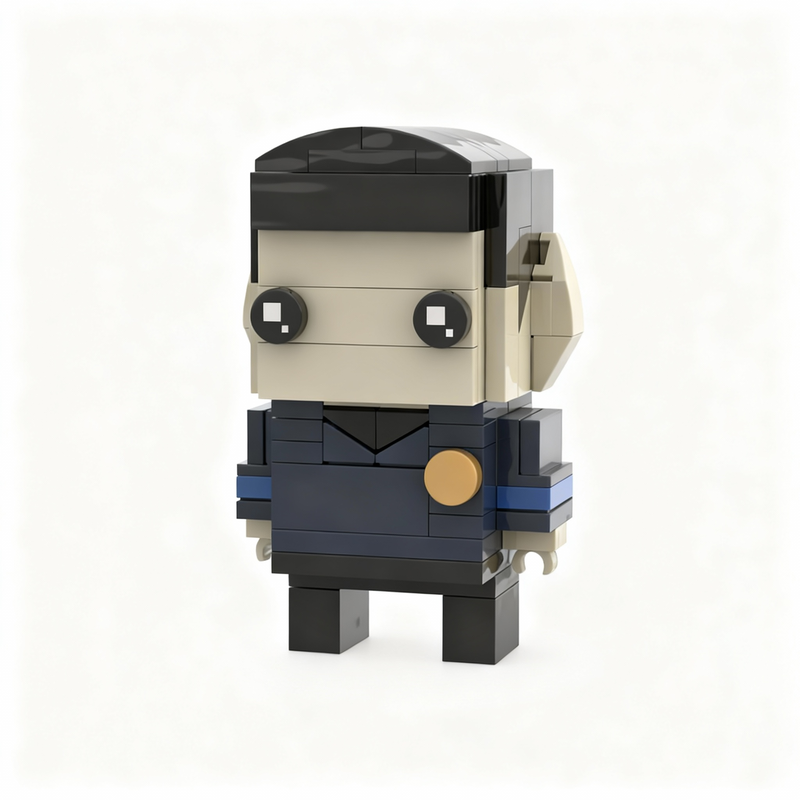 122pcs MOC BrickHeadz Lt Spock - Art Craft Ideas For Christmas recension och pris