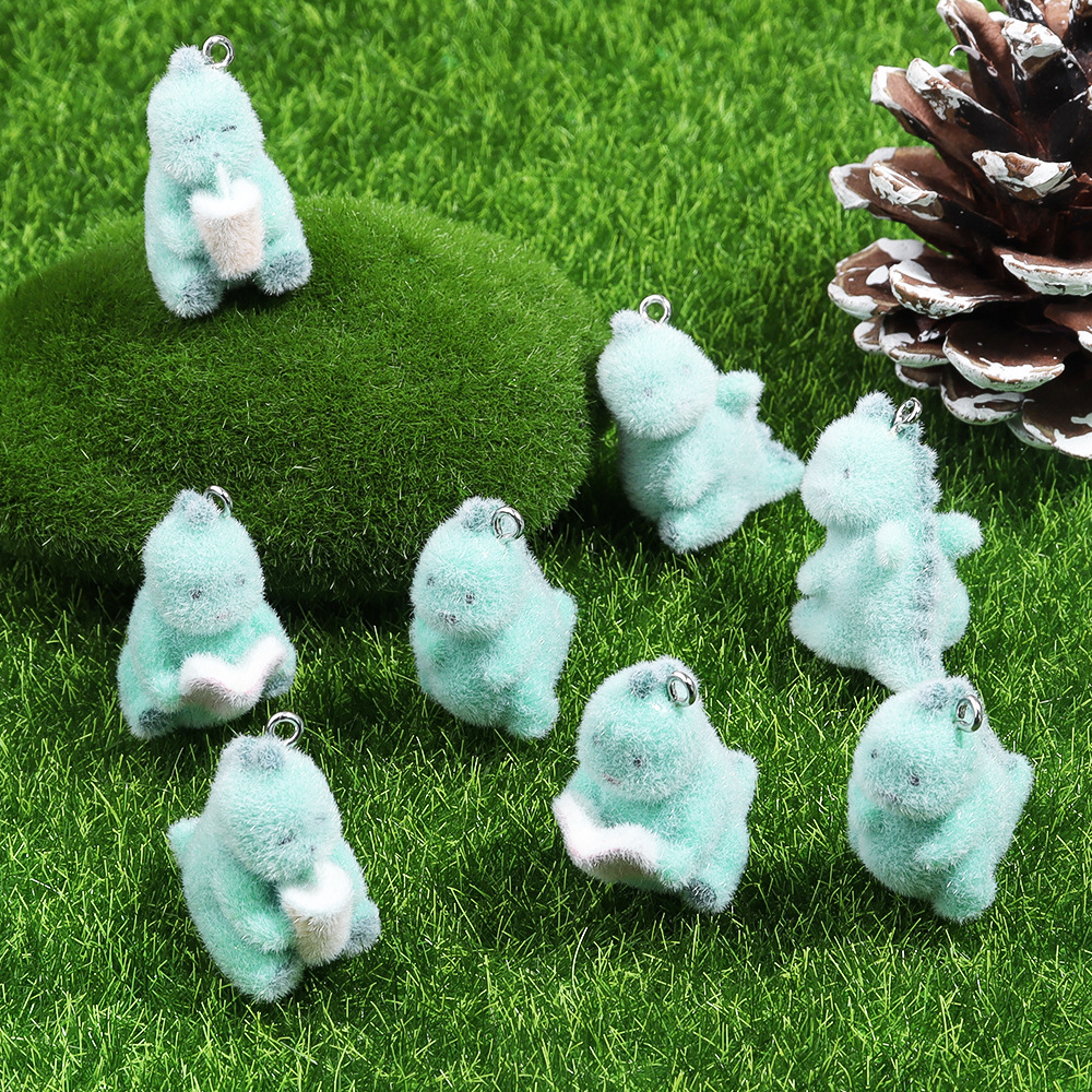 4Pcs 3D Mini Dinosaur Pendant  - Dinosaur And Craft recension och pris
