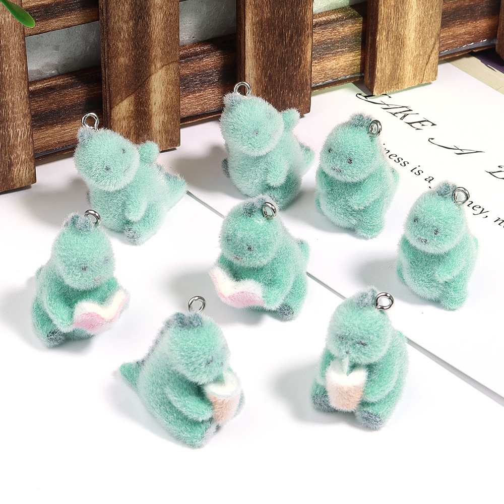 4Pcs 3D Mini Dinosaur Pendant  - Dinosaur And Craft recension och pris