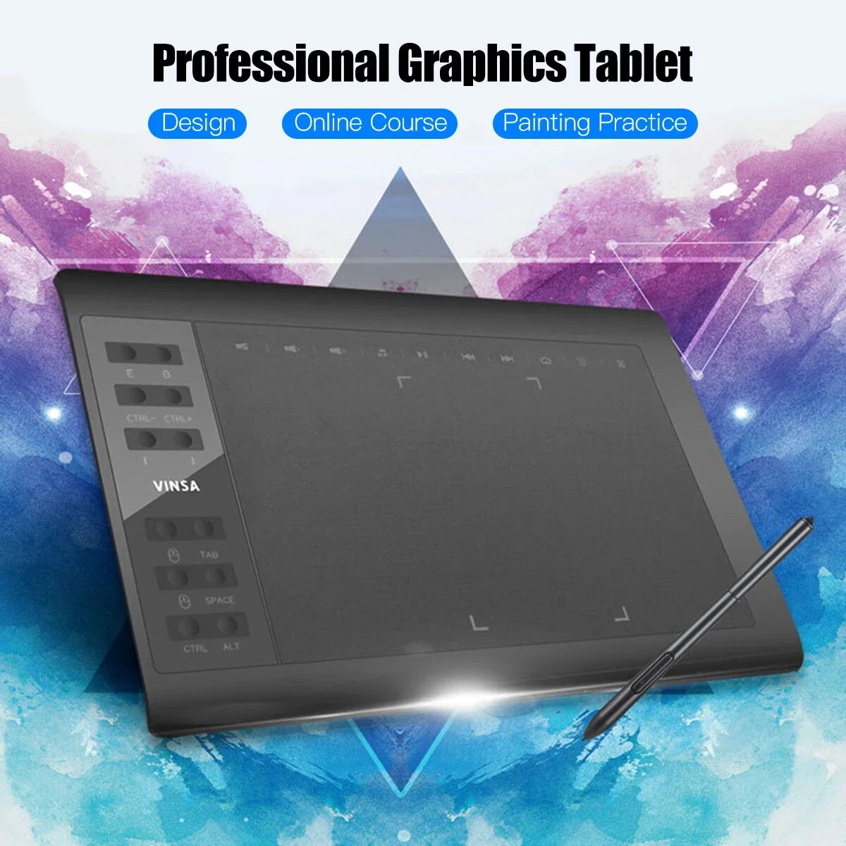 10x6 Inch Professional Graphic - Art Craft Online recension och pris
