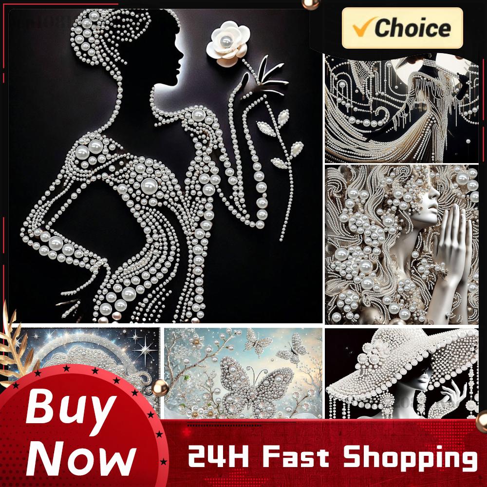 DIY Ladies Pearl Diamond Paint - Art Craft Picture recension och pris
