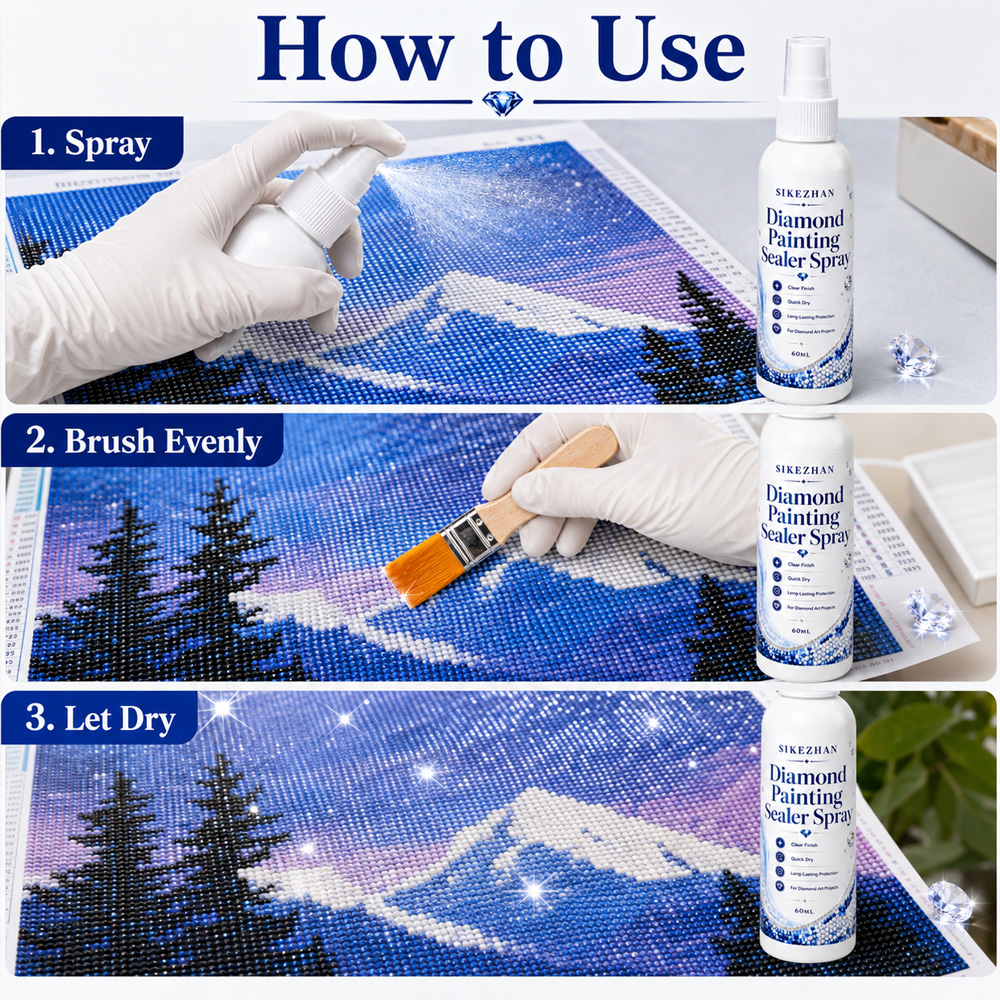 SIKEZHAN 3 Pack Diamond Painti - Art Craft Picture recension och pris