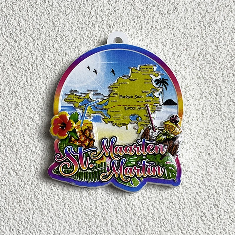 Saint Maarten Tourist Souvenir - Art Craft Magnet recension och pris