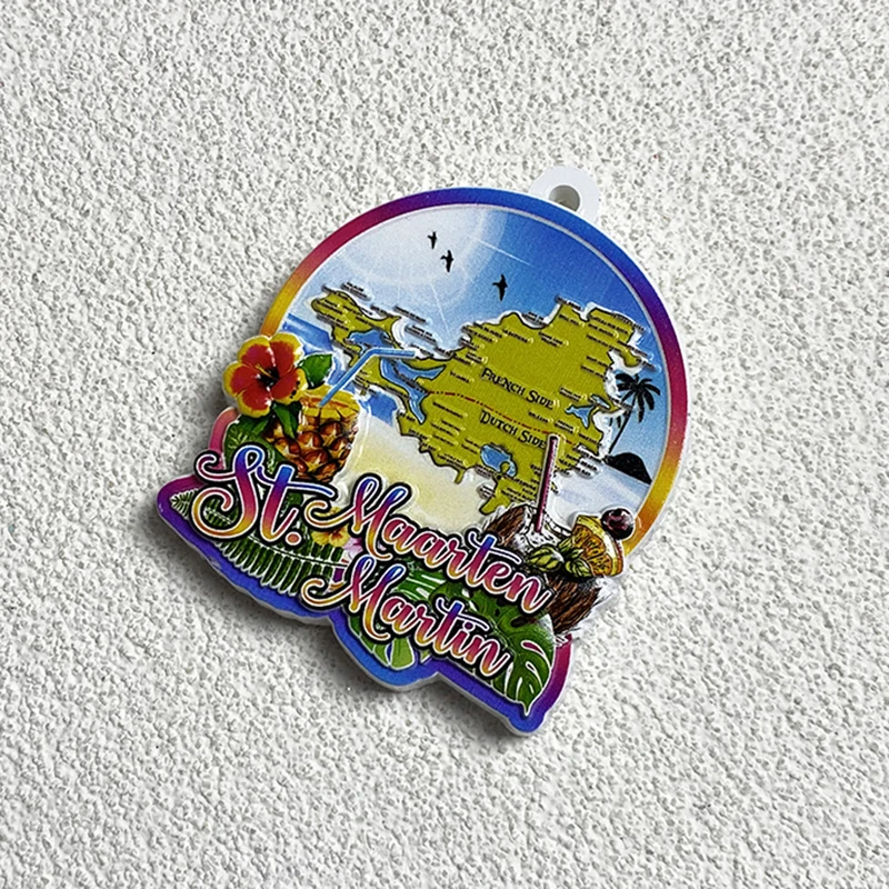 Saint Maarten Tourist Souvenir - Art Craft Magnet recension och pris
