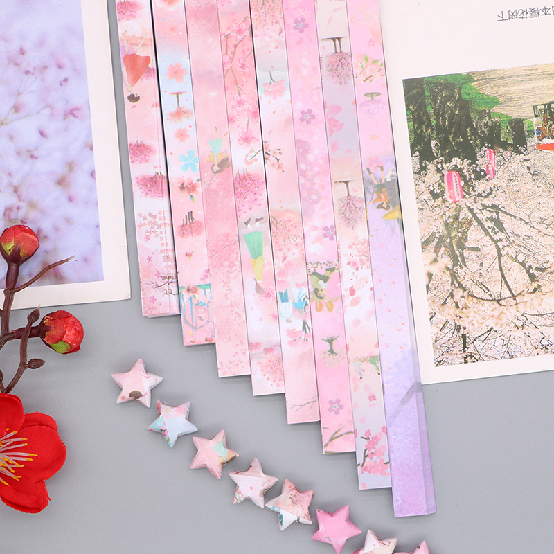 540 Sheets Sakura Origami Star - Art Craft Halloween recension och pris