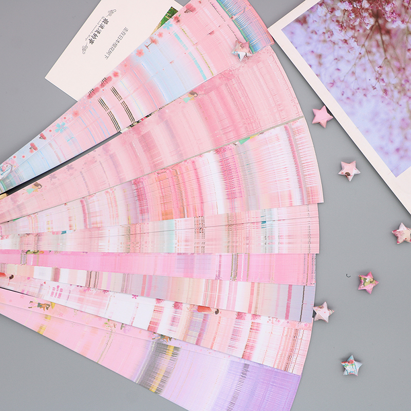 540 Sheets Sakura Origami Star - Art Craft Halloween recension och pris