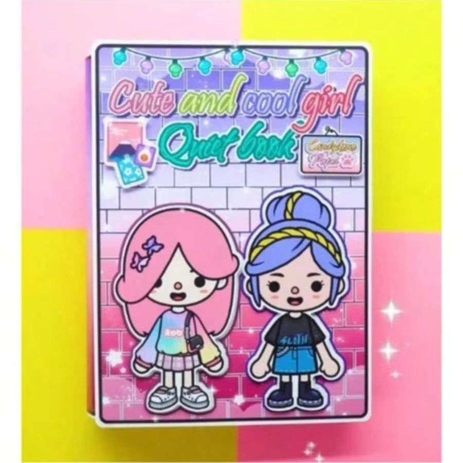 Paper Doll Theme DIY Sticker C - Art Craft 6 Year Old recension och pris