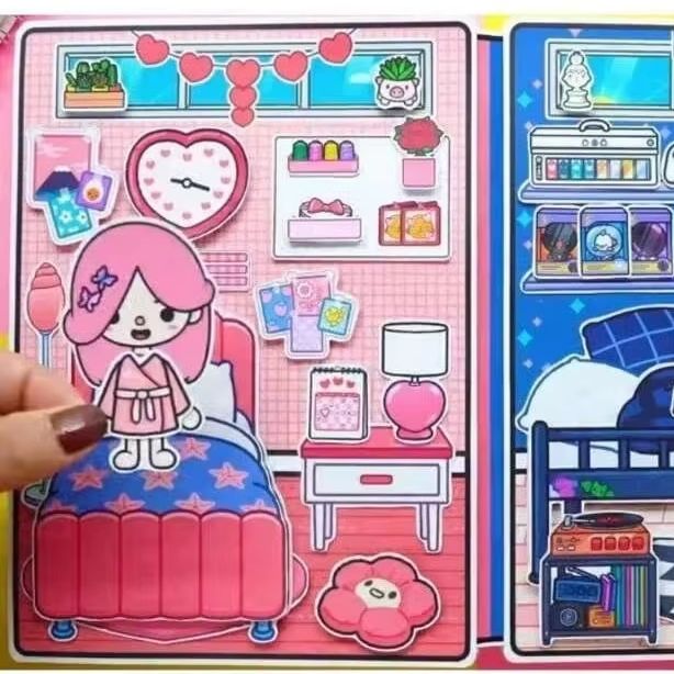 Paper Doll Theme DIY Sticker C - Art Craft 6 Year Old recension och pris