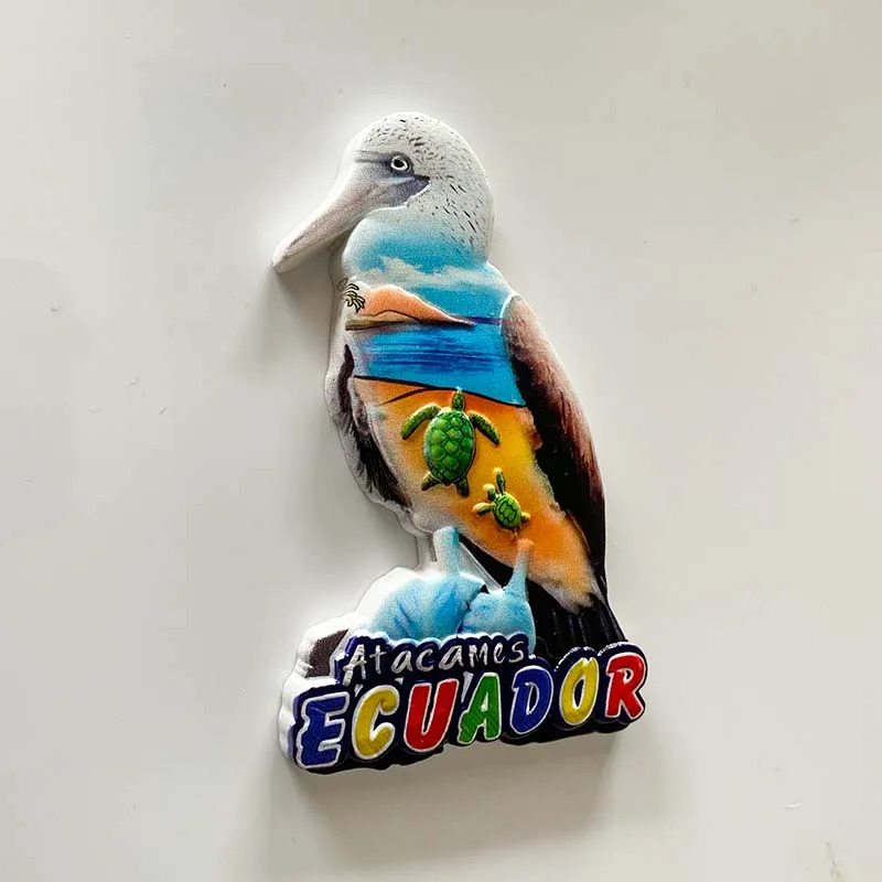 1pc, Ecuador Travel Souvenirs  - Art Craft Magnet recension och pris