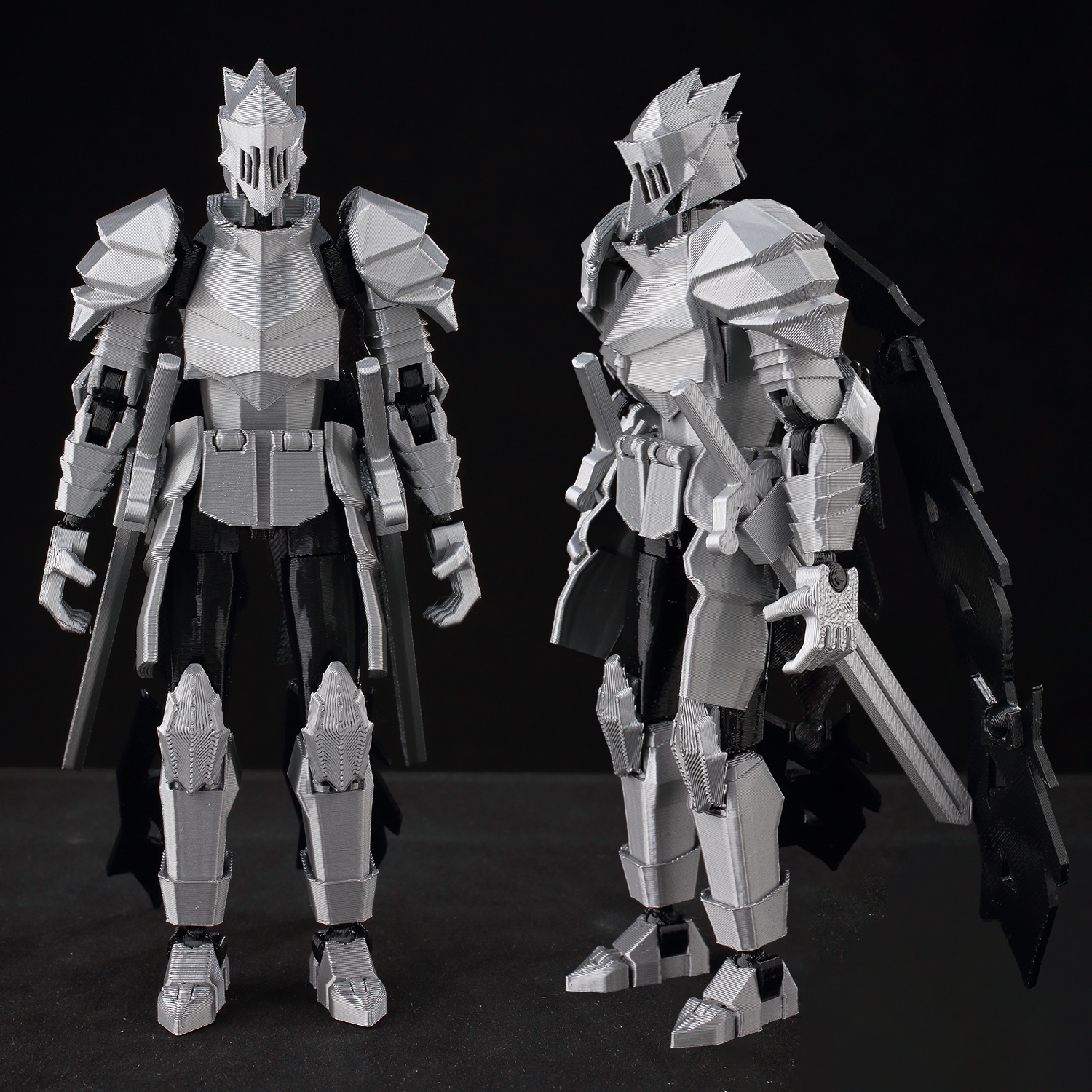 ​9L3D Lucky13 Silver Knight Ro - Art Craft Online recension och pris