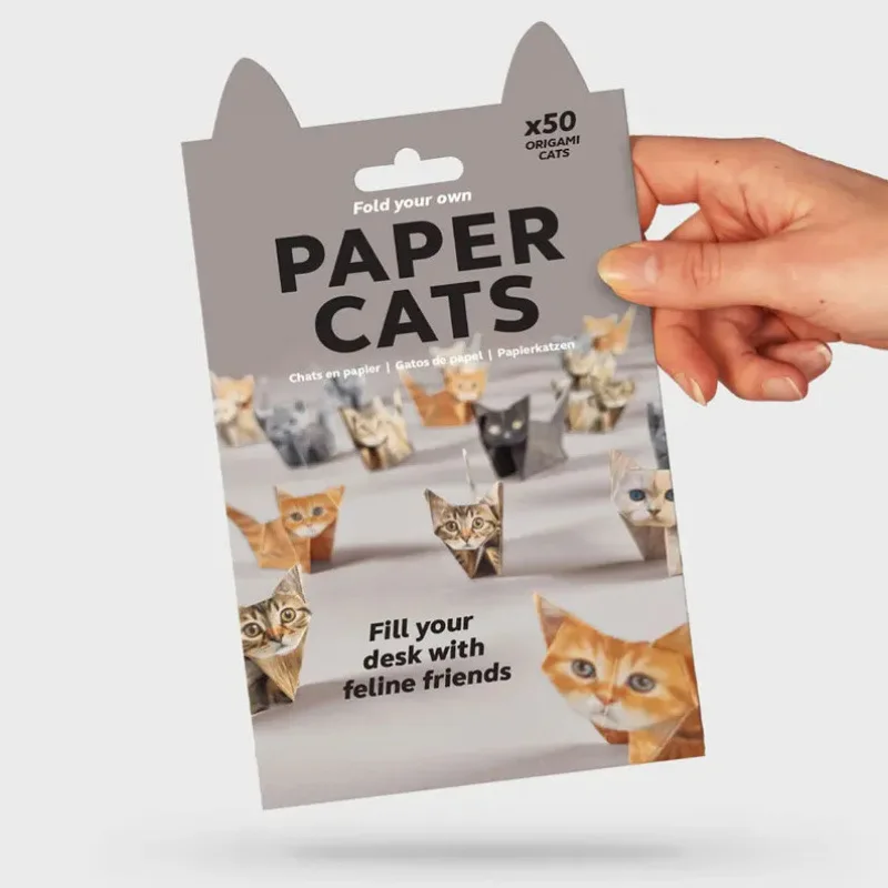 DIY Origami Paper Kit, Cat Pup - Dinosaur And Craft recension och pris