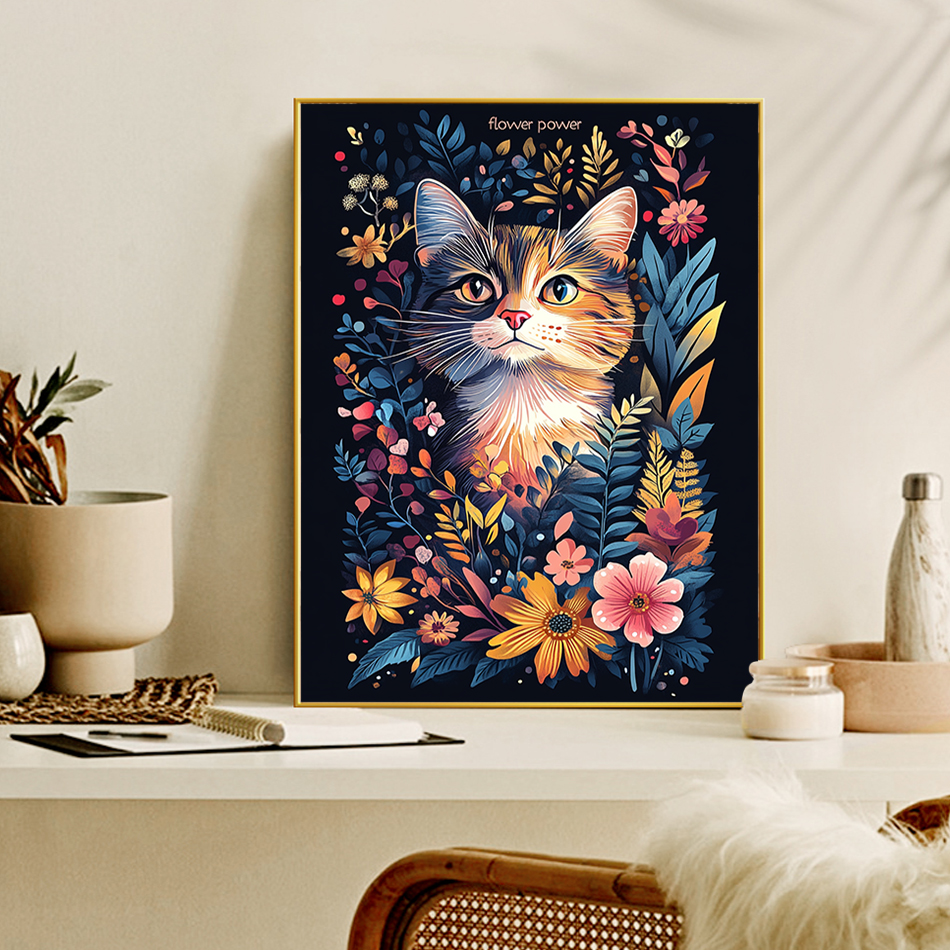 GATYZTORY Painting By Number D - Art Craft Cat recension och pris