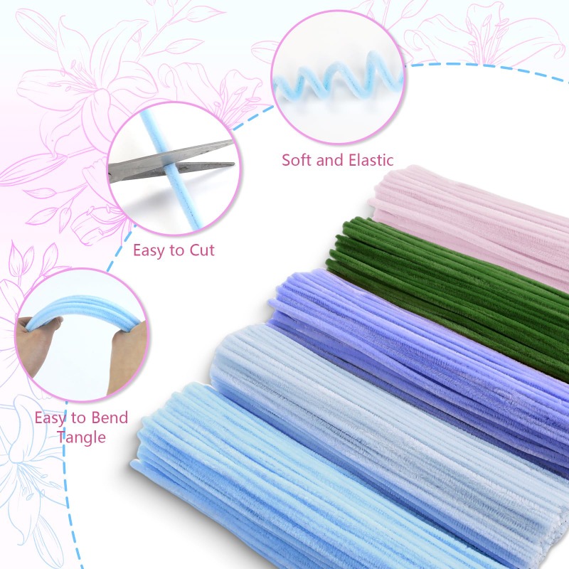 Pipe Cleaners Chenille Stems J - Art Craft Kids recension och pris