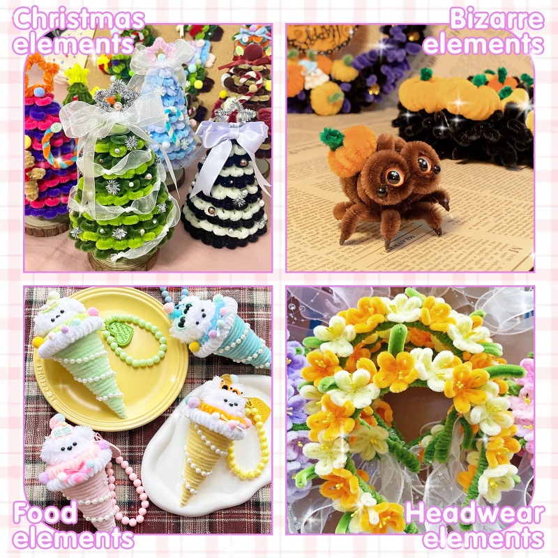 Pipe Cleaners Chenille Stems J - Art Craft Kids recension och pris