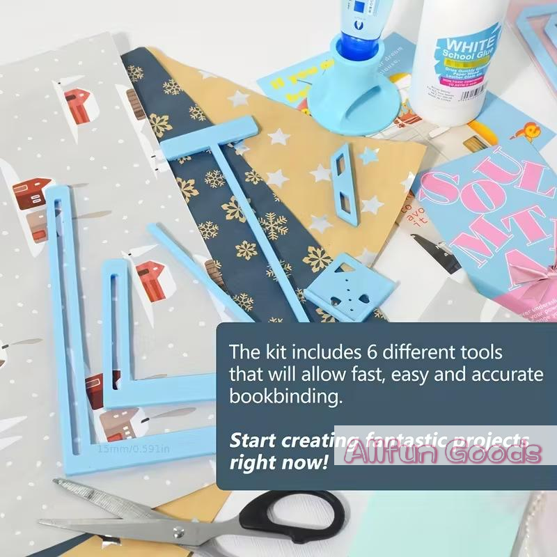 6Pcs Easy Use Scrapbooking Too - Bookbinding Supply Kit recension och pris