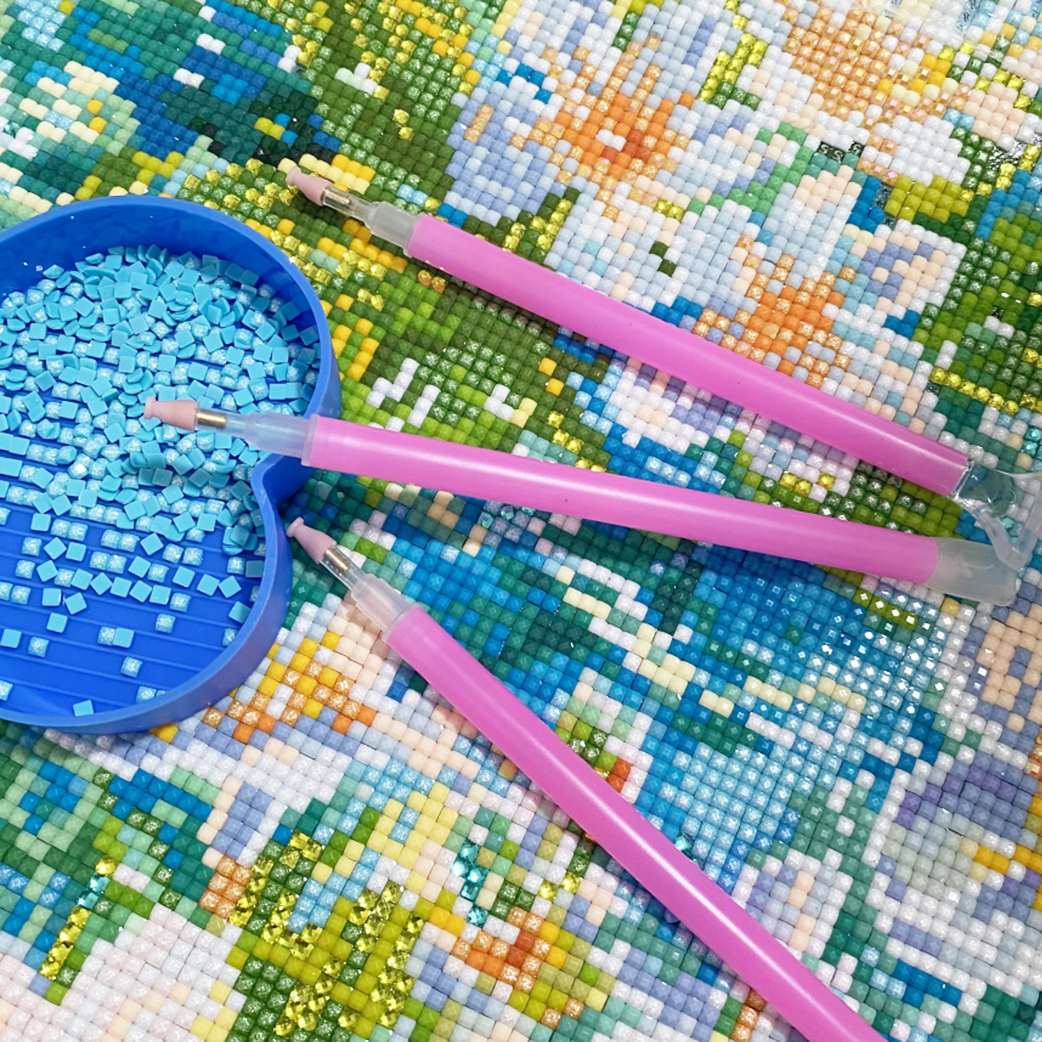 10 Silicone Tips & 3 Pens Diam - Craft Art Set recension och pris