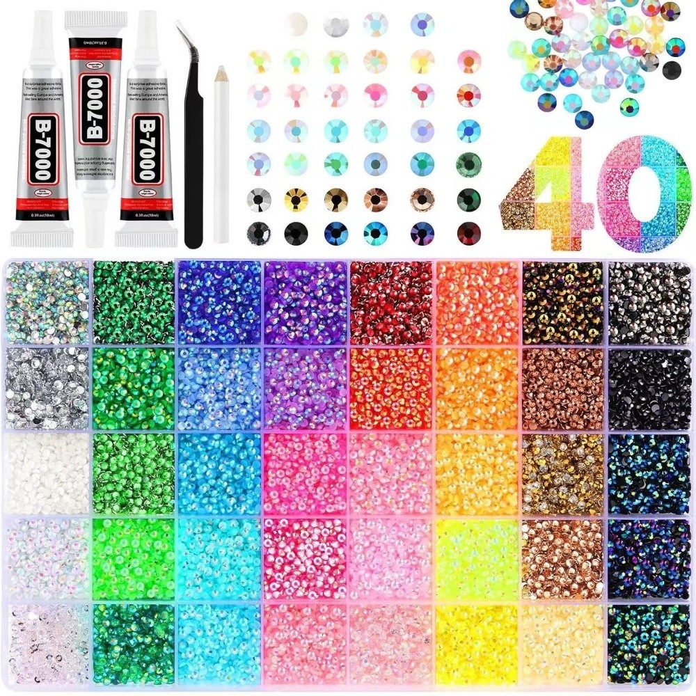 Hot Multicolor Resin Rhineston - Art Craft Items recension och pris