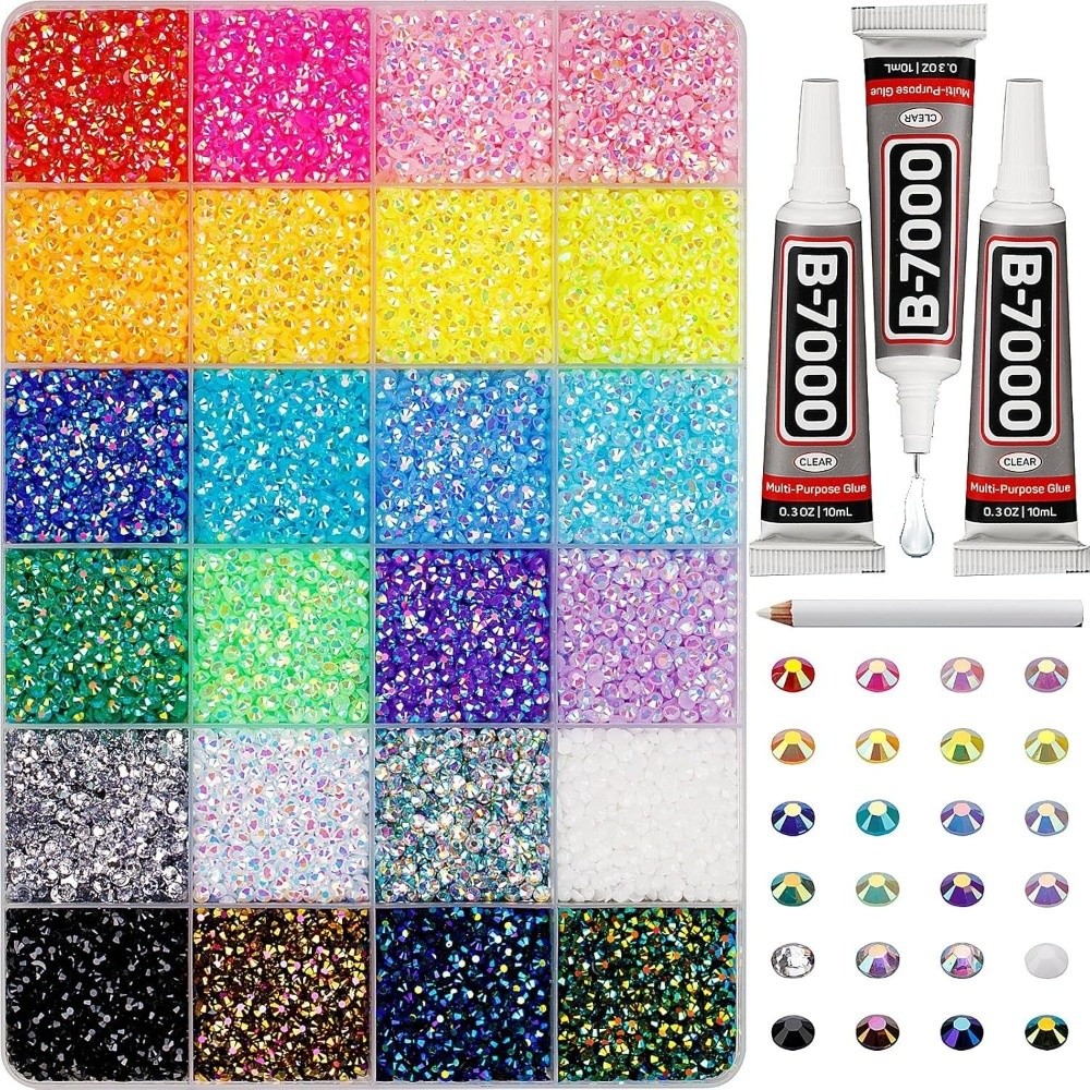 Hot Multicolor Resin Rhineston - Art Craft Items recension och pris
