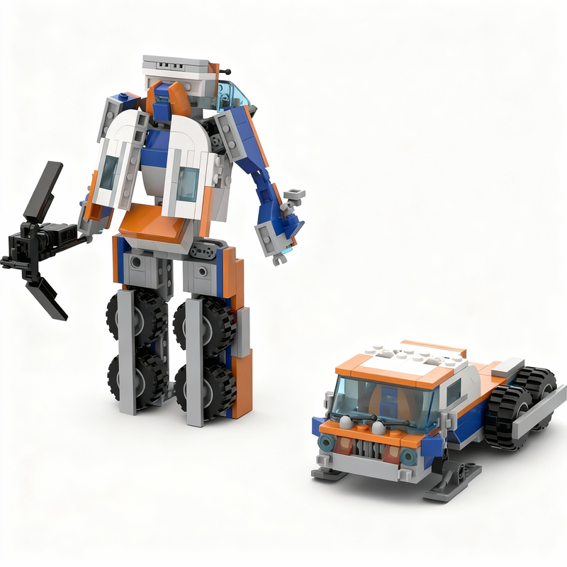 251pcs MOC Transformer- Avalan - Art Craft Ideas For Christmas recension och pris