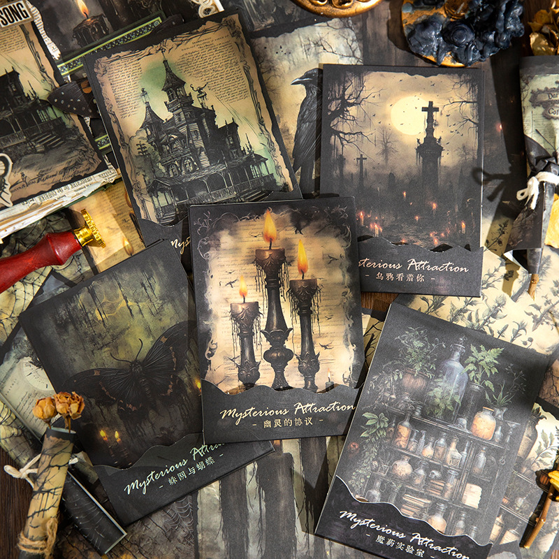 1pack/20pcs Dark Gothic Art Jo - Art Craft Notebook recension och pris
