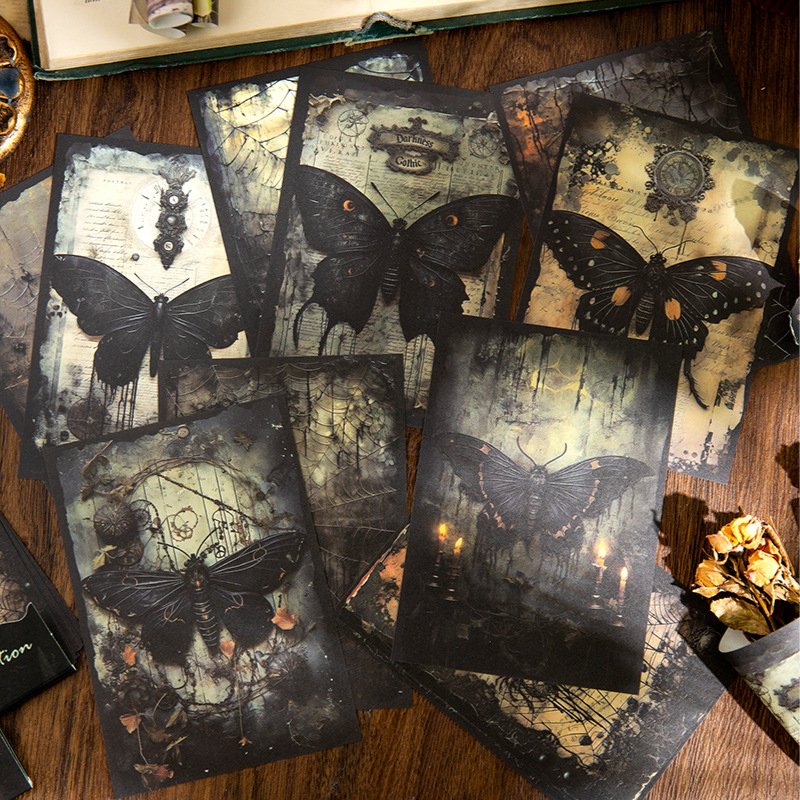 1pack/20pcs Dark Gothic Art Jo - Art Craft Notebook recension och pris