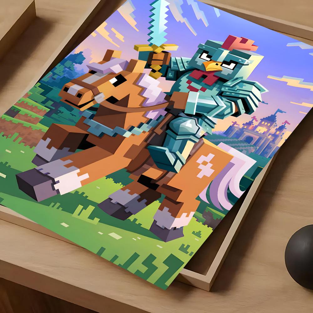 Game Mine-c-crafts Poster For  - Art Craft Bar recension och pris
