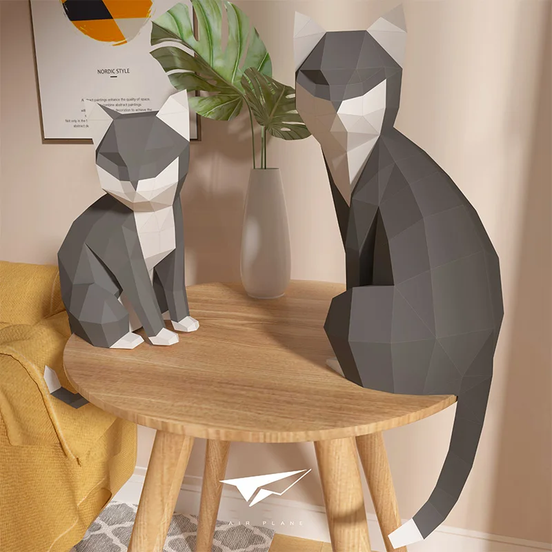 1 Pair Lovers Cat Animal Decor - Art Craft Cat recension och pris