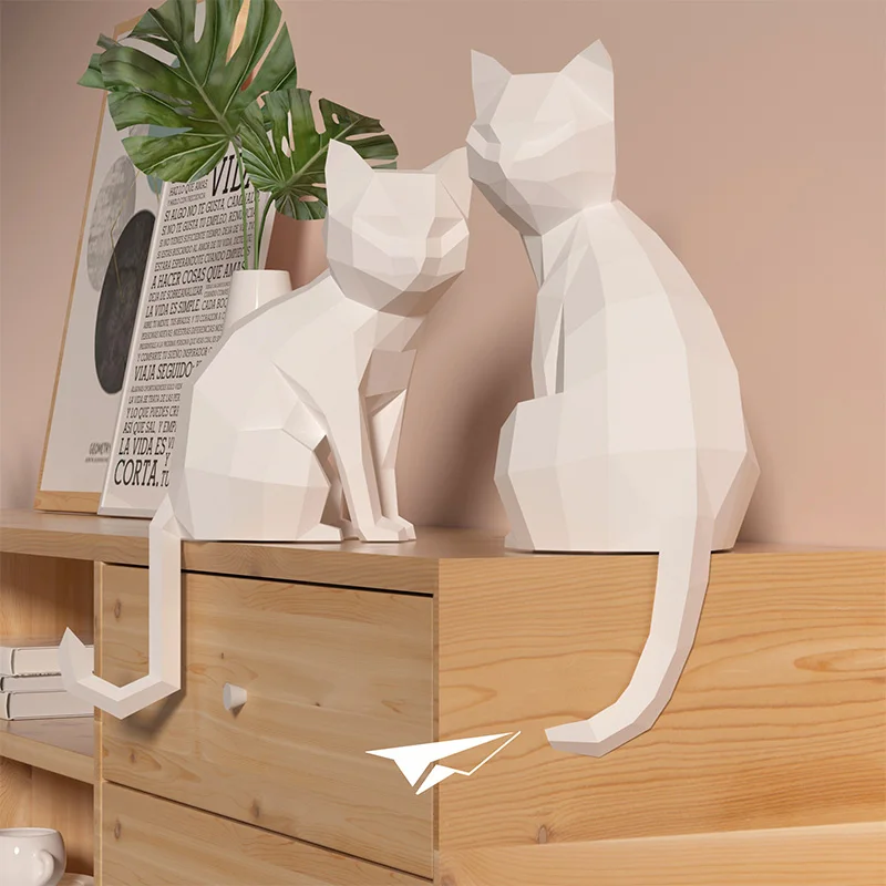 1 Pair Lovers Cat Animal Decor - Art Craft Cat recension och pris