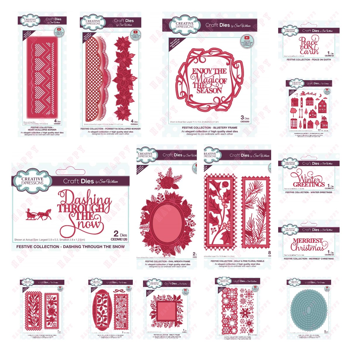 Metal Cutting Dies Christmas E - Stencil Cutting Plotter recension och pris