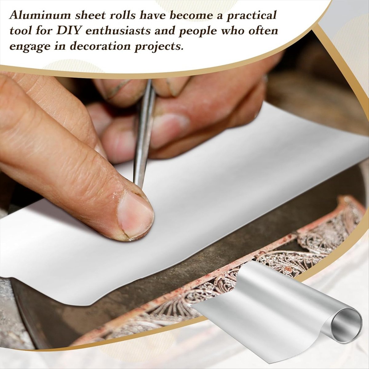 NEW Aluminum Metal Crafts DIY  - Art X Craft recension och pris
