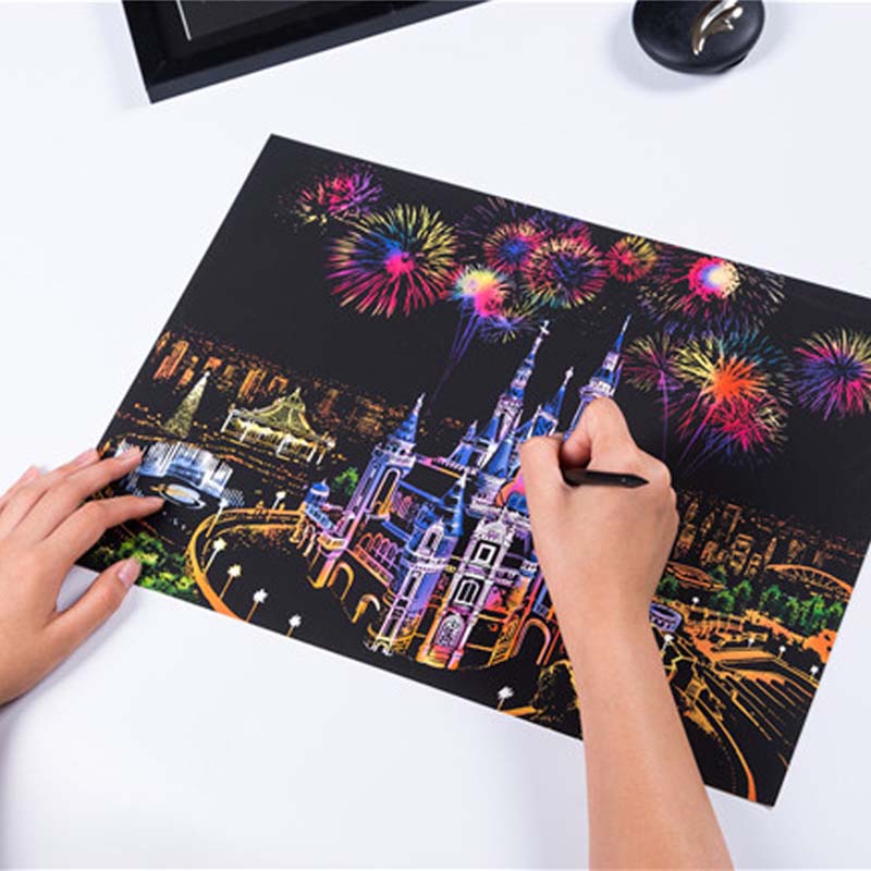 New Creative Magic Scratch Art - Art Craft Notebook recension och pris