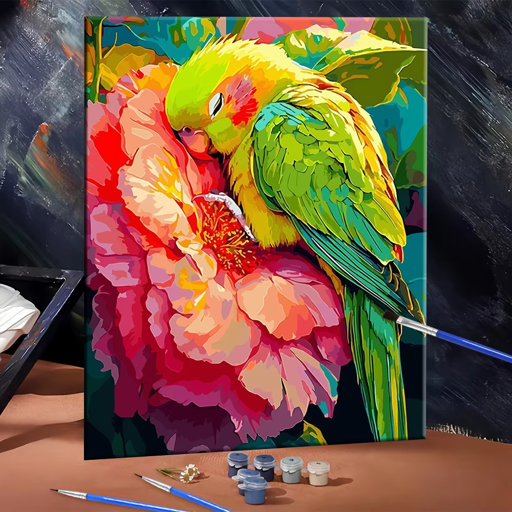 DIY Digital Oil Painting Parro - Art Craft Movement recension och pris