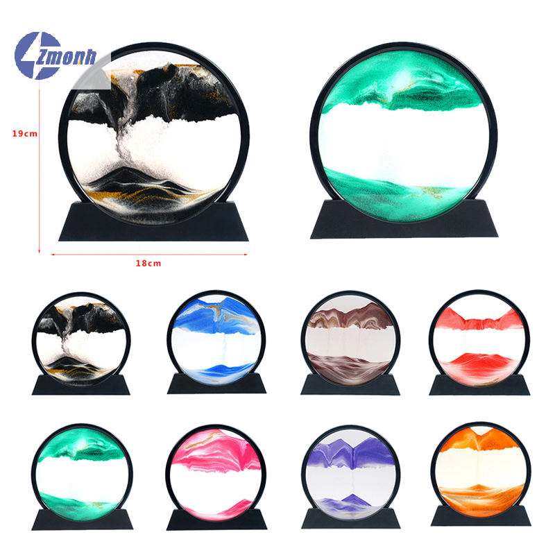 New！1Pcs 3D Hourglass Quicksan - Art Craft Movement recension och pris
