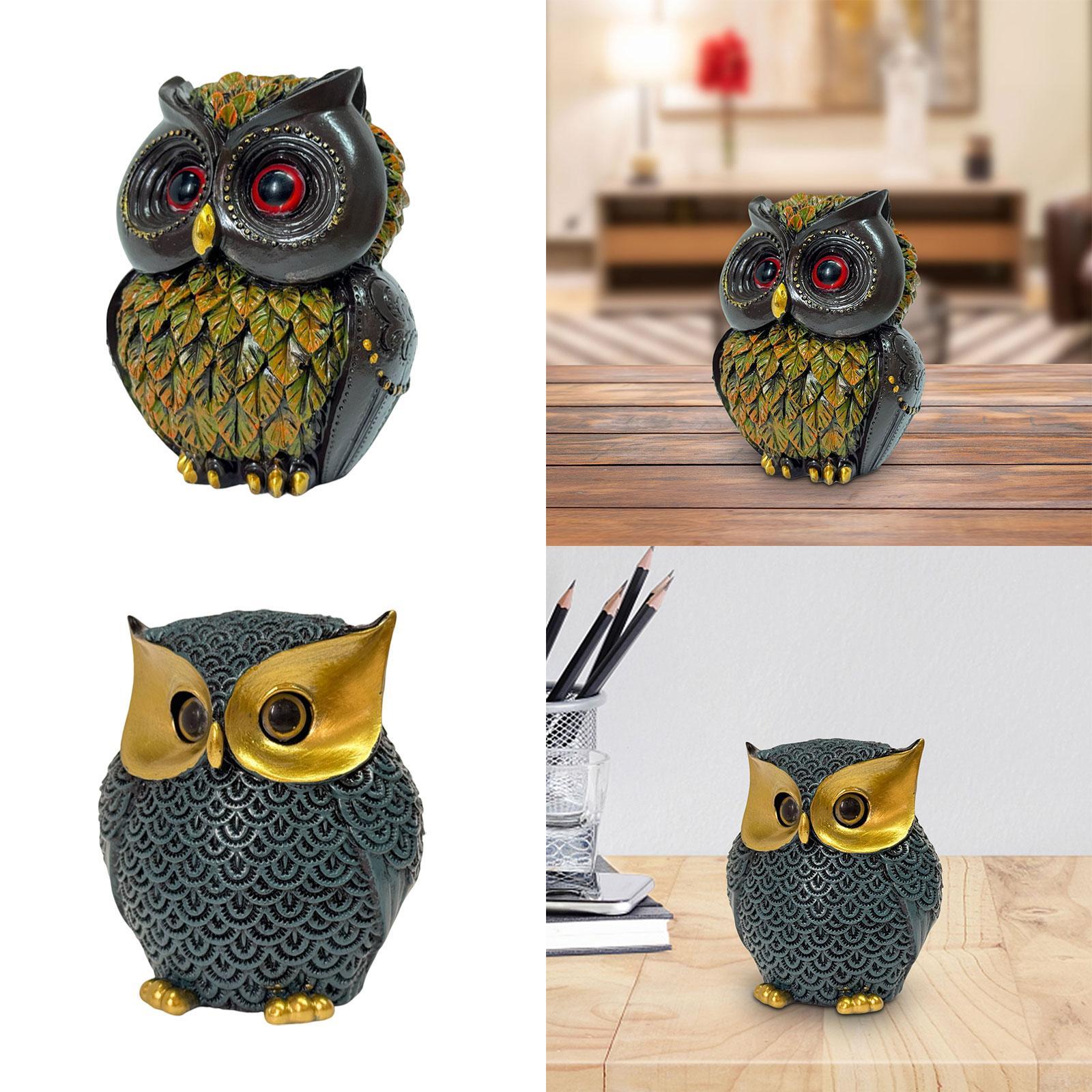 Owl Statue Indoor Figurine Art - Art Craft Bar recension och pris