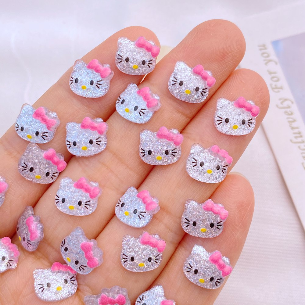 50 pieces of resin shiny mini  - Art Craft Cat recension och pris