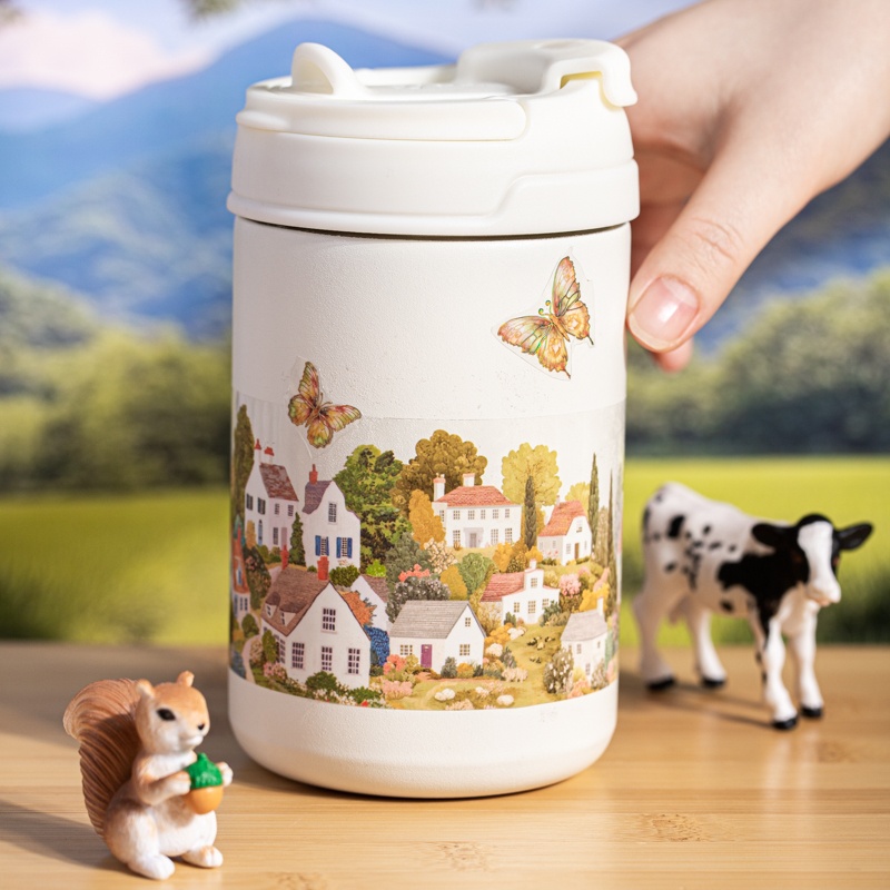 6 Rolls 6Cm×200Cm Village Them - Art Craft Notebook recension och pris